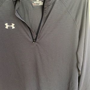 Under Armour like new heat gear loose quarter zip